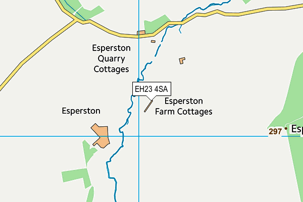 EH23 4SA map - OS VectorMap District (Ordnance Survey)