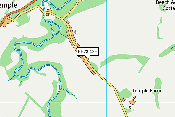 EH23 4SF map - OS VectorMap District (Ordnance Survey)