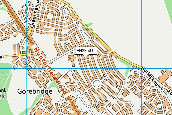 EH23 4UT map - OS VectorMap District (Ordnance Survey)