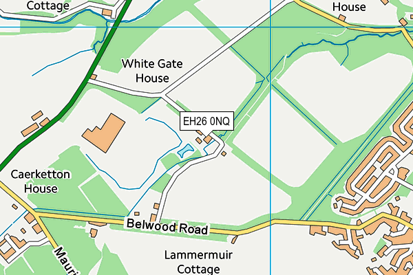 EH26 0NQ map - OS VectorMap District (Ordnance Survey)