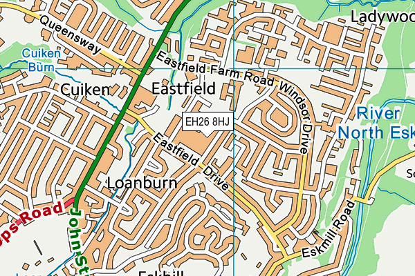 Map of ECK SECURITY LIMITED at district scale