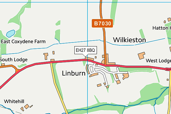 EH27 8BQ map - OS VectorMap District (Ordnance Survey)