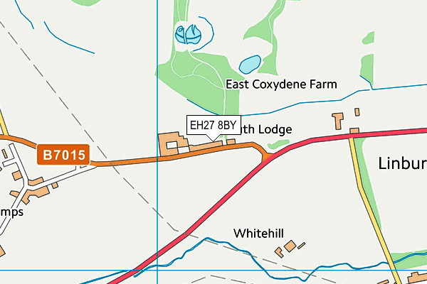 EH27 8BY map - OS VectorMap District (Ordnance Survey)