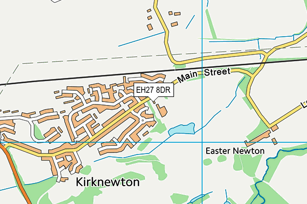 EH27 8DR map - OS VectorMap District (Ordnance Survey)