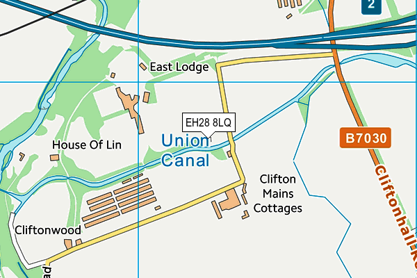 EH28 8LQ map - OS VectorMap District (Ordnance Survey)