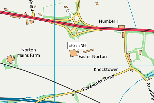 EH28 8NH map - OS VectorMap District (Ordnance Survey)