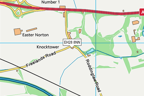 EH28 8NN map - OS VectorMap District (Ordnance Survey)