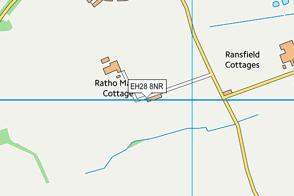 EH28 8NR map - OS VectorMap District (Ordnance Survey)