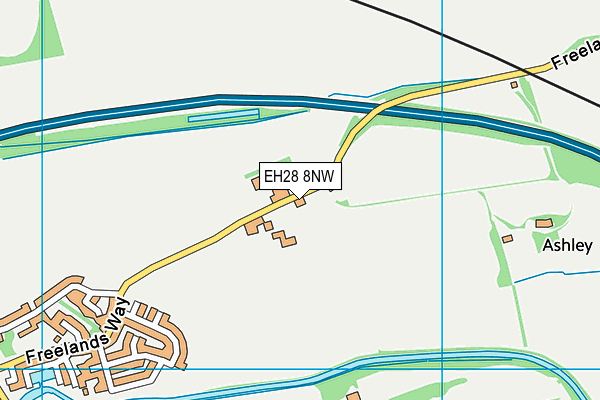 EH28 8NW map - OS VectorMap District (Ordnance Survey)