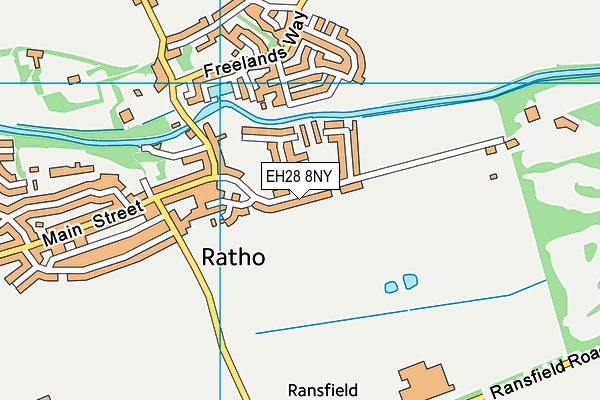 EH28 8NY map - OS VectorMap District (Ordnance Survey)
