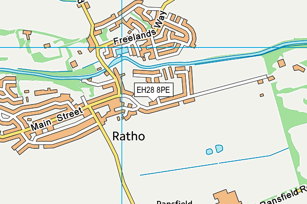 EH28 8PE map - OS VectorMap District (Ordnance Survey)