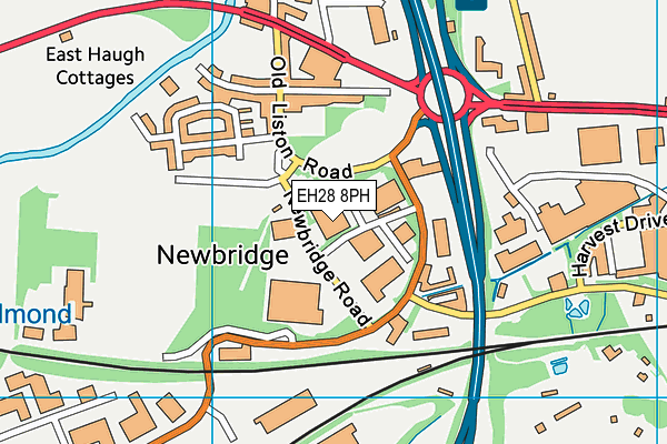 EH28 8PH map - OS VectorMap District (Ordnance Survey)