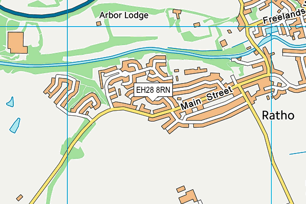 EH28 8RN map - OS VectorMap District (Ordnance Survey)