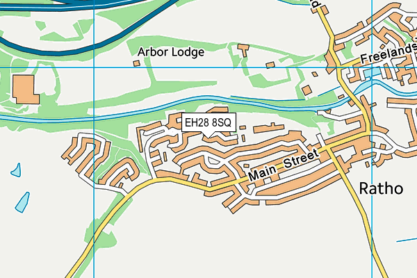 EH28 8SQ map - OS VectorMap District (Ordnance Survey)
