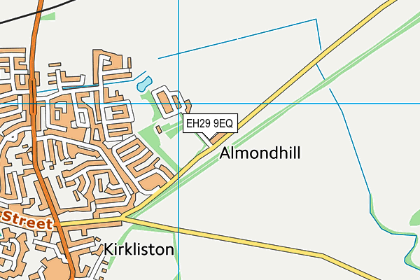 EH29 9EQ map - OS VectorMap District (Ordnance Survey)