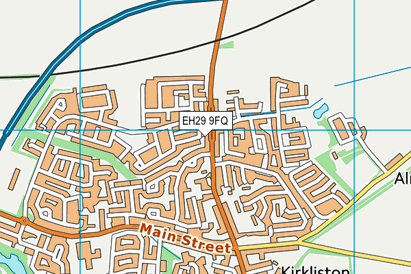 EH29 9FQ map - OS VectorMap District (Ordnance Survey)