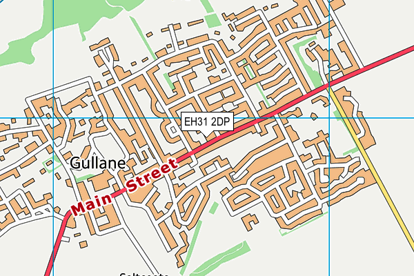 EH31 2DP map - OS VectorMap District (Ordnance Survey)