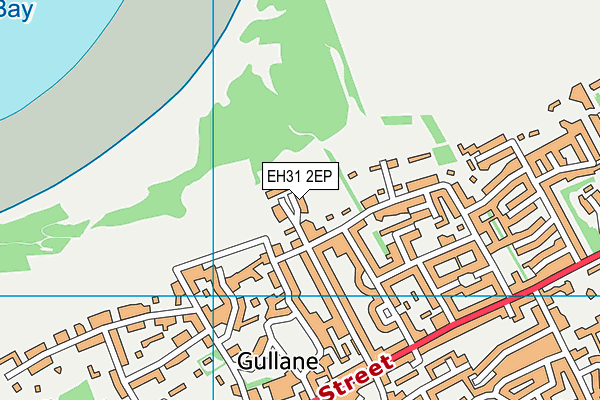 EH31 2EP map - OS VectorMap District (Ordnance Survey)