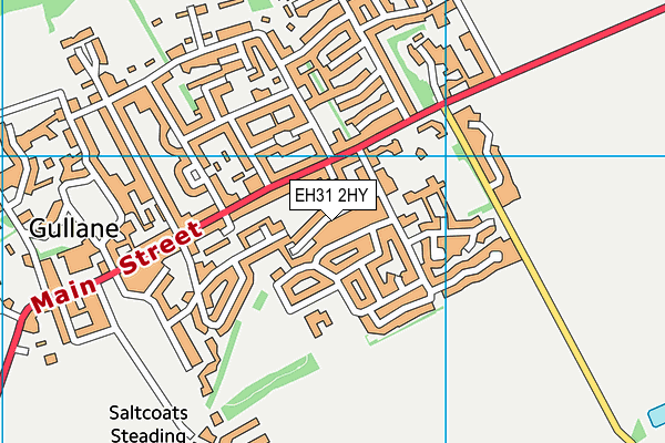EH31 2HY map - OS VectorMap District (Ordnance Survey)