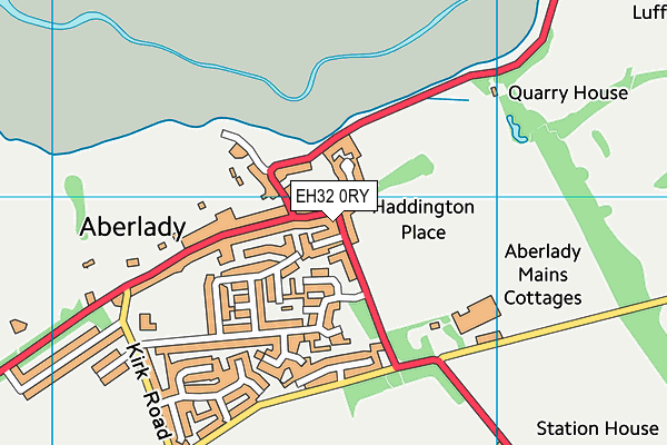 EH32 0RY map - OS VectorMap District (Ordnance Survey)