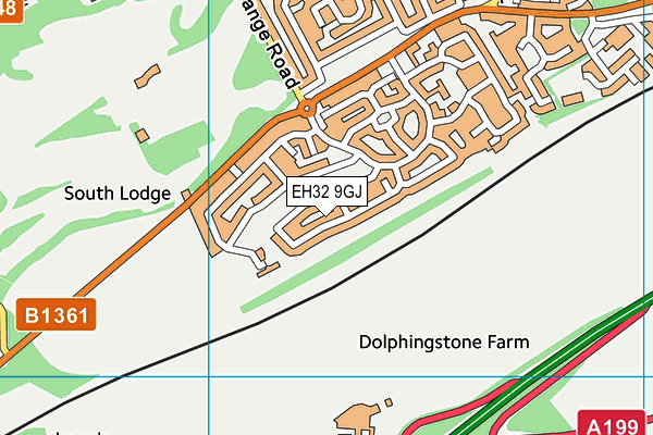 Map of LAING TRANSPORT LTD. at district scale