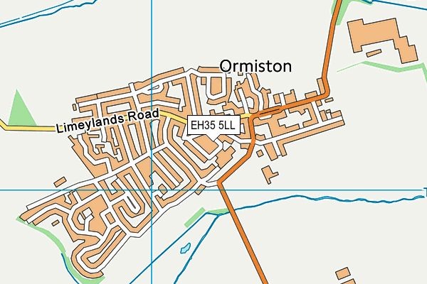 EH35 5LL map - OS VectorMap District (Ordnance Survey)