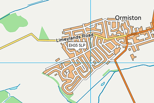 EH35 5LP map - OS VectorMap District (Ordnance Survey)