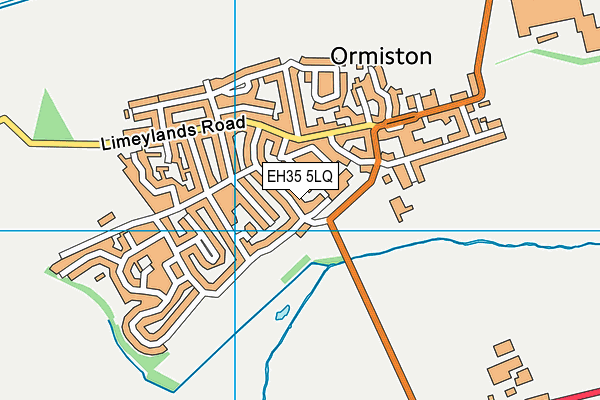 EH35 5LQ map - OS VectorMap District (Ordnance Survey)