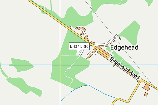 EH37 5RR map - OS VectorMap District (Ordnance Survey)
