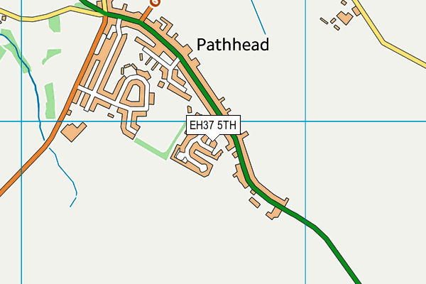 EH37 5TH map - OS VectorMap District (Ordnance Survey)