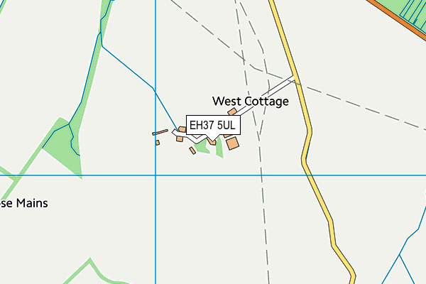 EH37 5UL map - OS VectorMap District (Ordnance Survey)