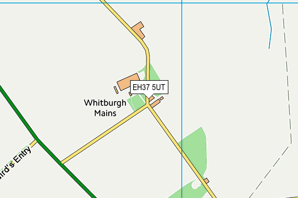 EH37 5UT map - OS VectorMap District (Ordnance Survey)