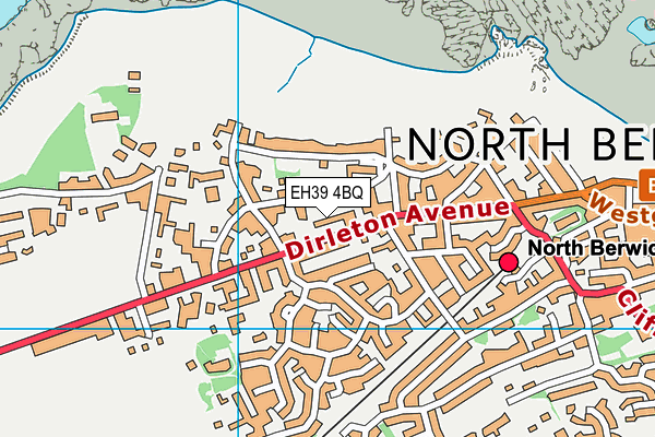 EH39 4BQ map - OS VectorMap District (Ordnance Survey)