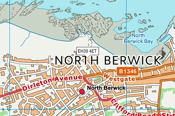 EH39 4ET map - OS VectorMap District (Ordnance Survey)