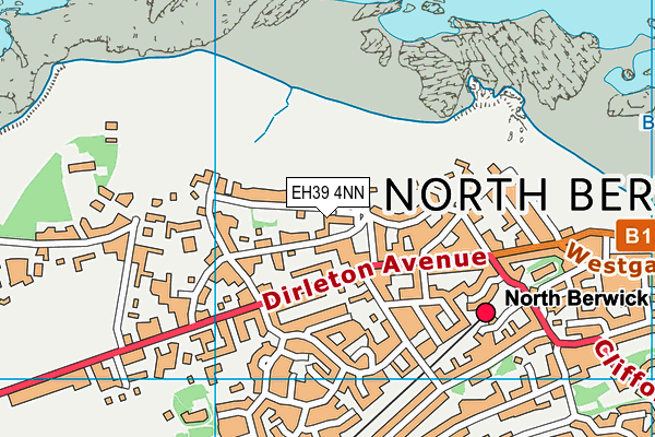 EH39 4NN map - OS VectorMap District (Ordnance Survey)