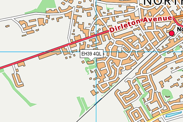 EH39 4QL map - OS VectorMap District (Ordnance Survey)