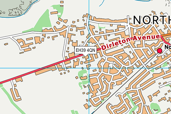 EH39 4QN map - OS VectorMap District (Ordnance Survey)