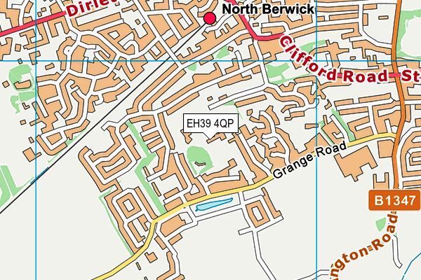 EH39 4QP map - OS VectorMap District (Ordnance Survey)