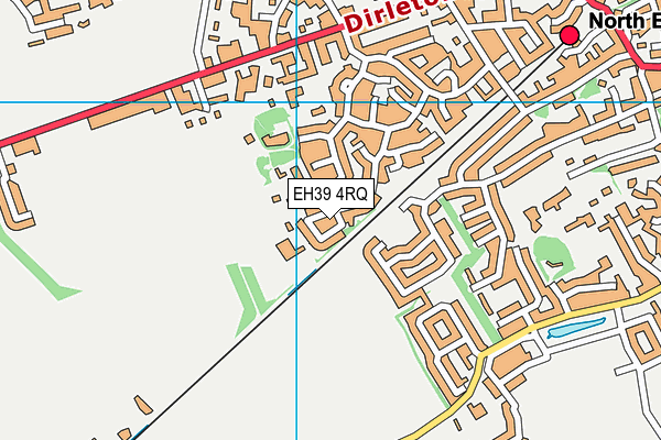 EH39 4RQ map - OS VectorMap District (Ordnance Survey)