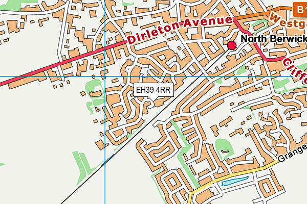 EH39 4RR map - OS VectorMap District (Ordnance Survey)