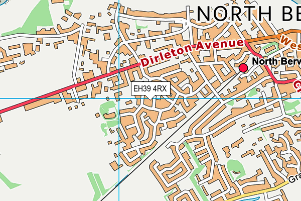 EH39 4RX map - OS VectorMap District (Ordnance Survey)