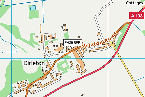 EH39 5EB map - OS VectorMap District (Ordnance Survey)