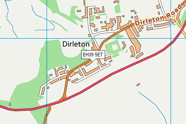 EH39 5ET map - OS VectorMap District (Ordnance Survey)