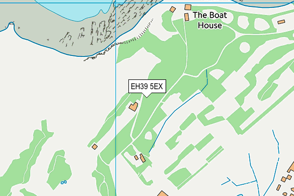 EH39 5EX map - OS VectorMap District (Ordnance Survey)