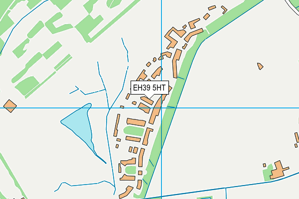 EH39 5HT map - OS VectorMap District (Ordnance Survey)