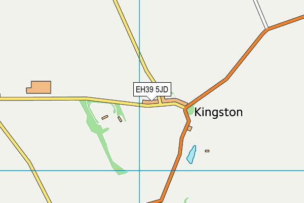 EH39 5JD map - OS VectorMap District (Ordnance Survey)