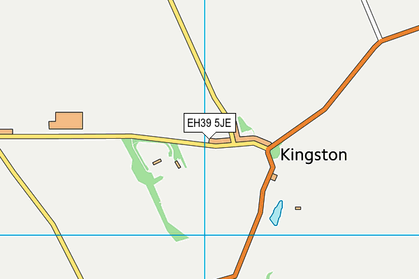 EH39 5JE map - OS VectorMap District (Ordnance Survey)