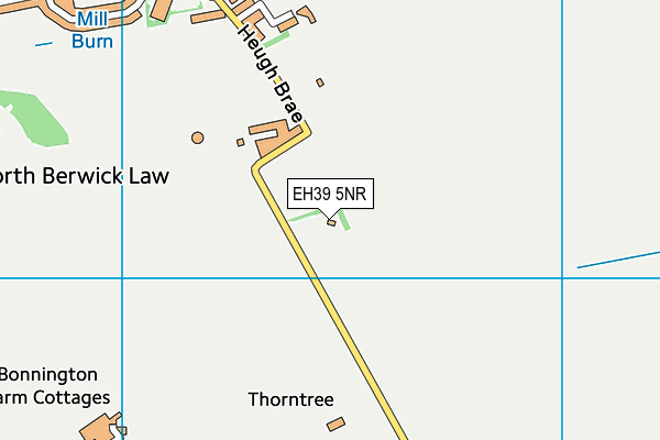 EH39 5NR map - OS VectorMap District (Ordnance Survey)