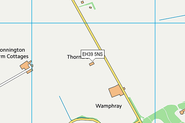 EH39 5NS map - OS VectorMap District (Ordnance Survey)