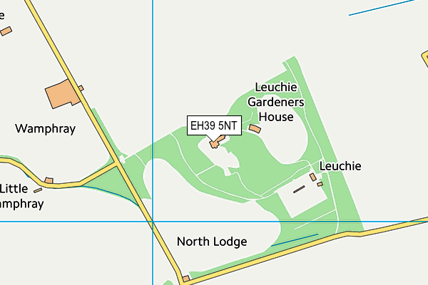 EH39 5NT map - OS VectorMap District (Ordnance Survey)